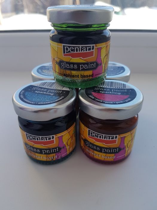 Витражные краски