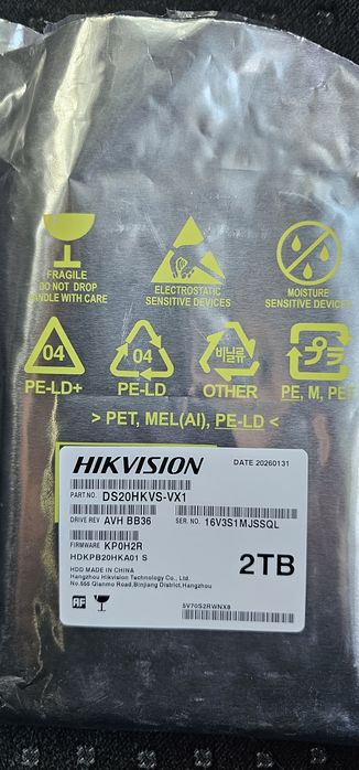 HDD Hikvision 2tb