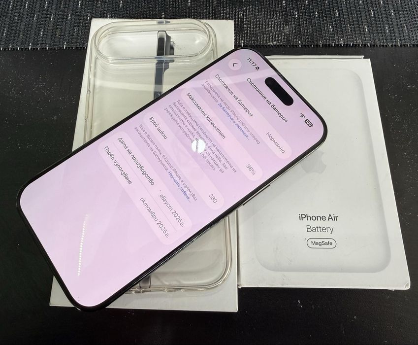 iPhone 17 air 256 gb + MagSafe батерия! Гаранция!