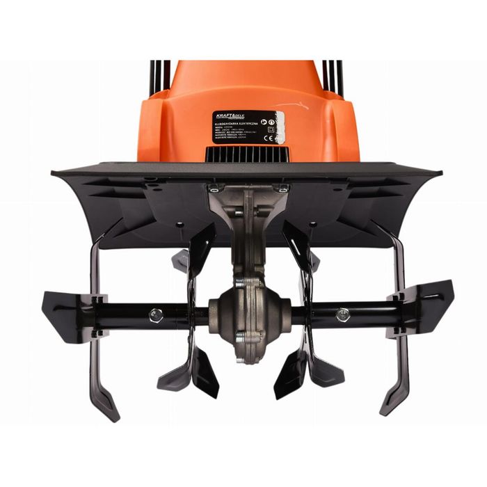 Motocultor electric 2400 W, latime de lucru 40 cm, pentru afânarea
