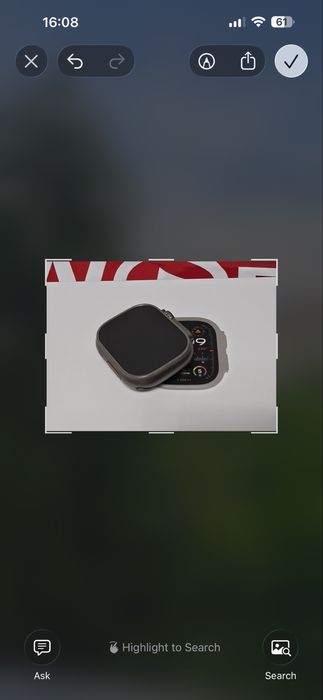 49mm Apple watch Ultra 2 Технополис Гаранция 2026 Titanium Blue | Син