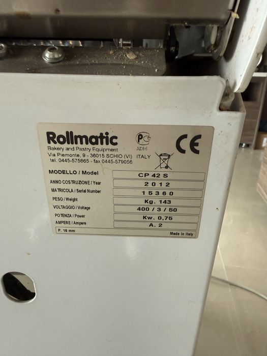 Vand Feliator de paine pentru brutarie/magazin