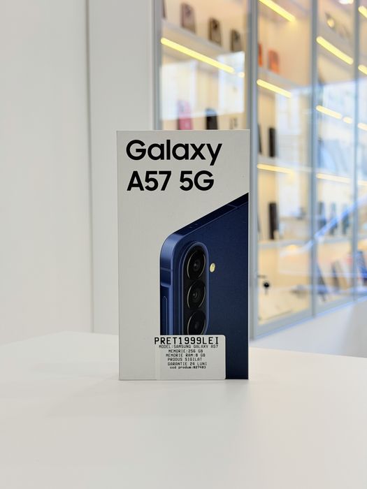Magazin | Samsung Galaxy A57 | Sigilat | Awesome Navy | 256GB | 8GB Ram | Cu Garantie | In Rate | smilemobile.ro