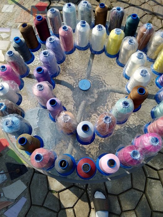 30 conuri ață de 60 pentru piele