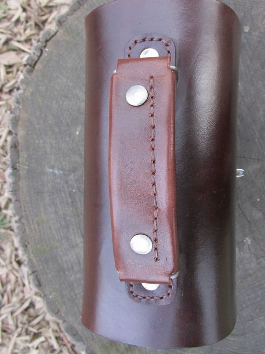 Кожена чанта тип Messenger bag