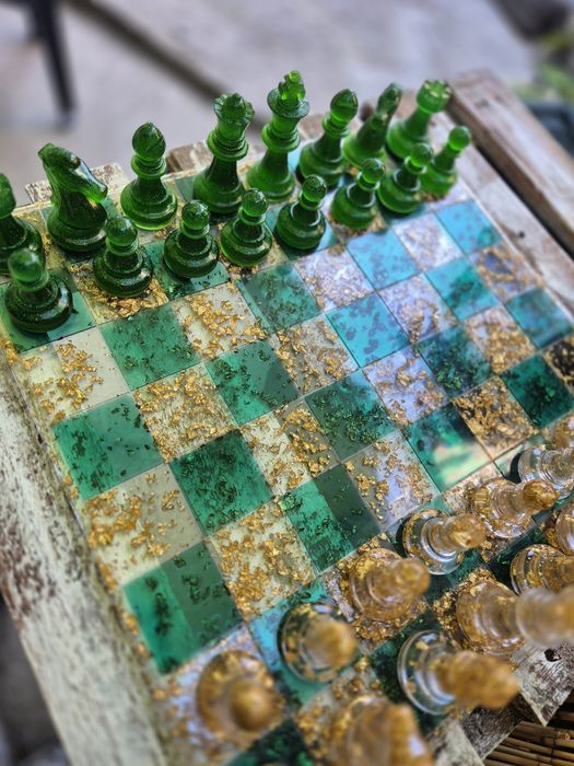 Шах - ръчно изработен 40 х 40 cm