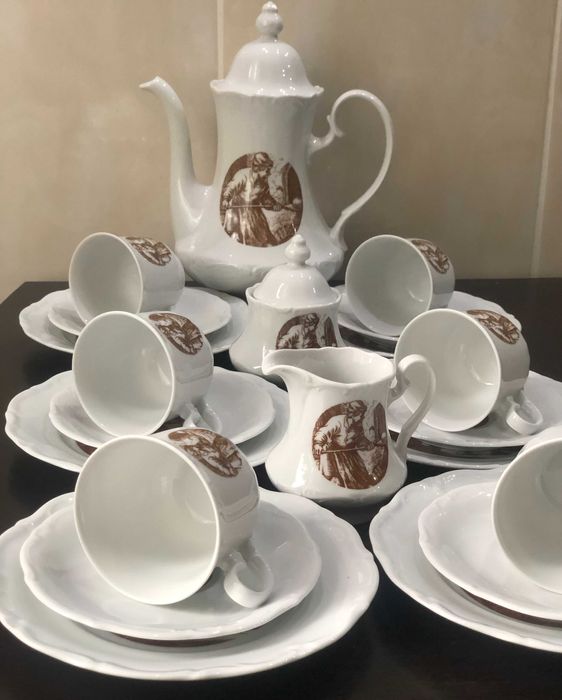 Serviciu /Set de  cafea /ceai din portelan Bavaria Germany.