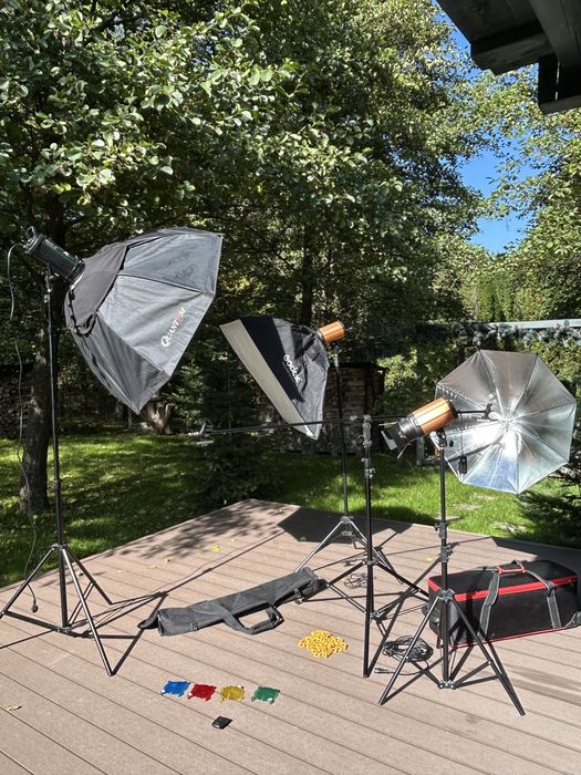 Vand Sistem Profesional lumini de studio, ideal pentru sedinte foto de Craciun