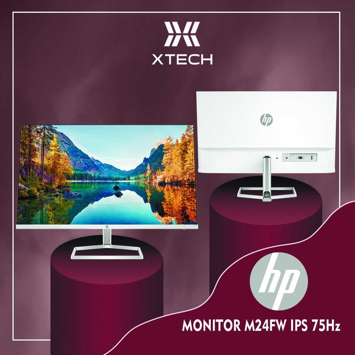 HP Monitor 24" 24FW IPS 75Hz Xtech Computer