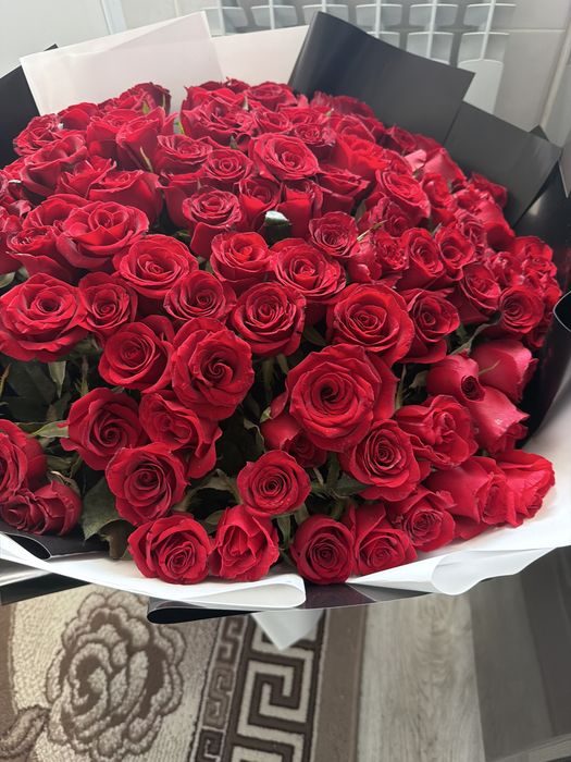 101 роза сатылады 1м