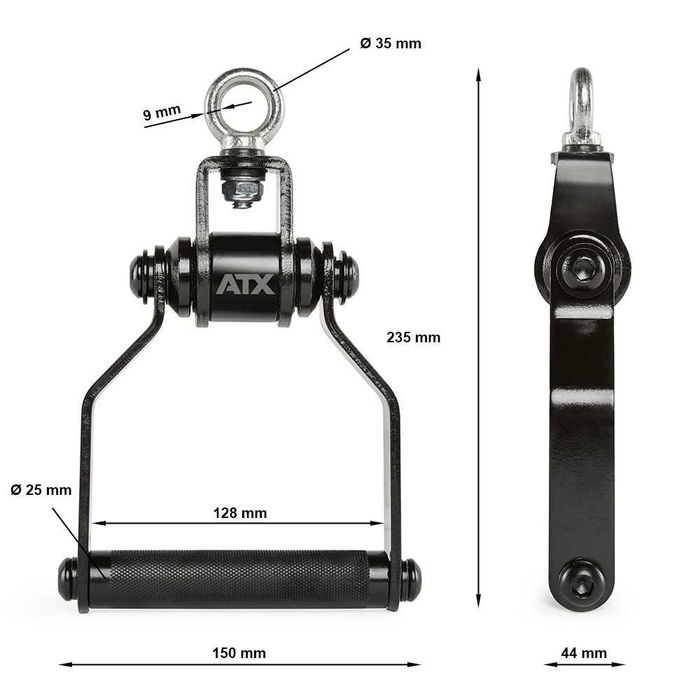 ATX® Black Line – Ротационна единична дръжка