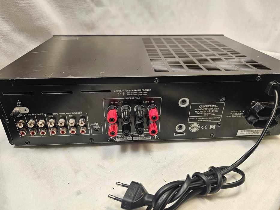 Amplificator Stereo Onkyo A-9155 (WRAT) – Phono, 2x65W, Stare Excelentă