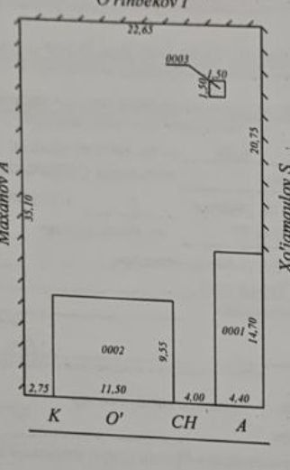 Продается Участок 8 соток Кибрпйский район Поселок Кодырья
