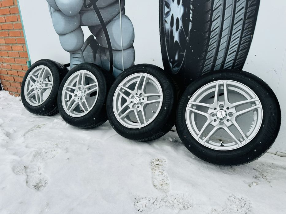 Диски R15 4,98 с летней резиной!