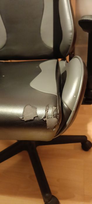 Геймърски стол за бюро с забележки