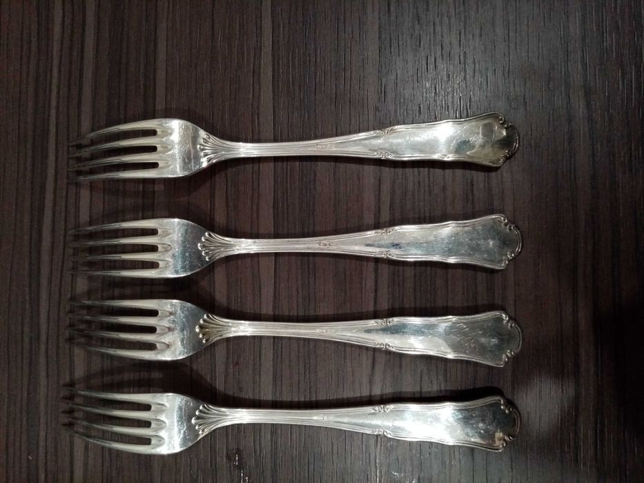 Старинни Сребърни прибори за хранене маркировка 800