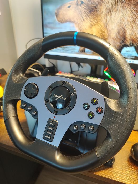 Volan gaming PXN V9 cu schimbător
