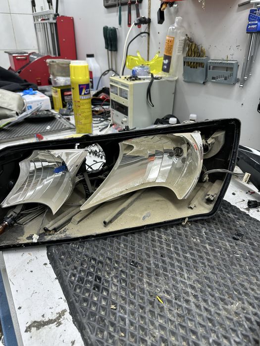 Чистка полировка фар