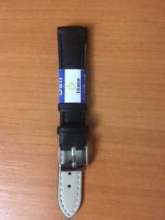 Ремешок для наручных часов из эко кожи 16 мм