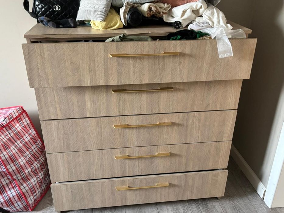 Шкаф и комод 3х дверный