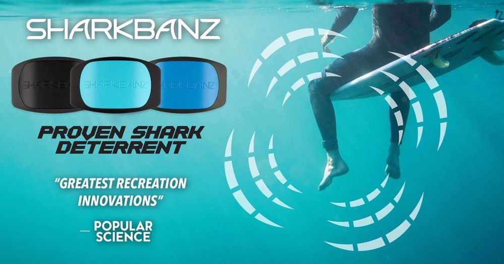 SHARKBANZ-2 магнитный браслет для защиты от опасных акул, скатов, рыб!