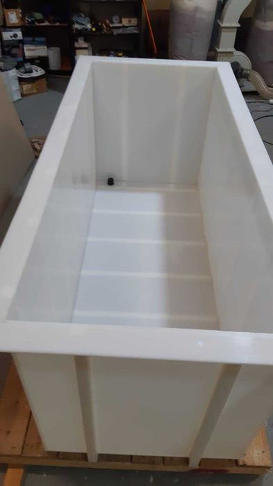 cuve din polietilena, chiuveta polietilena HDPE, bazin polipropilena, cutie plastic