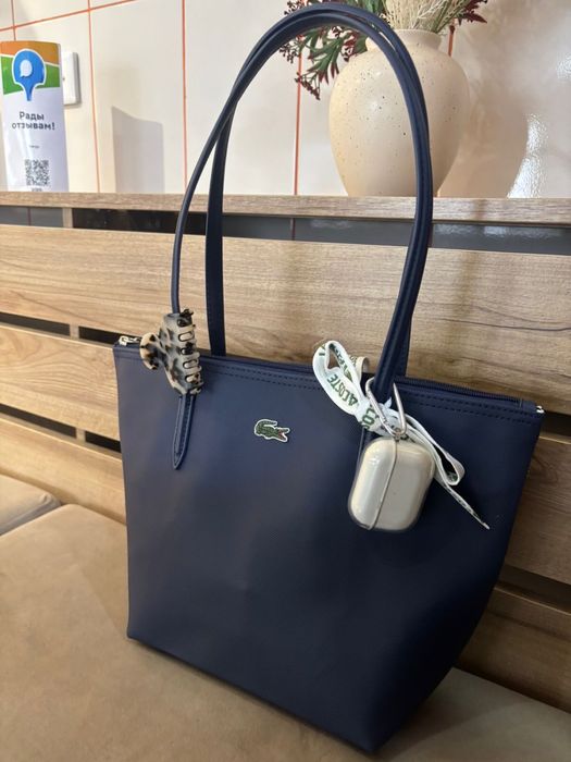 Сумка шоппер lacoste подарок