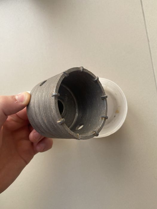 Коронка d75 для перфоратора, удлинитель для коронок