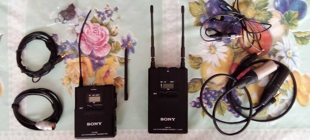 Безжична система,микрофон, Сони