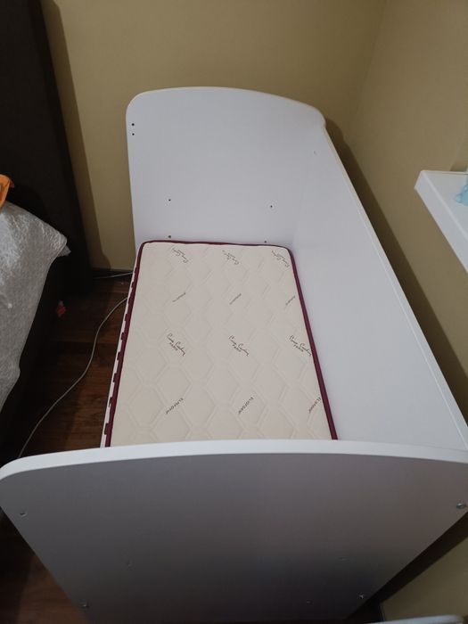 Бебешко легло + матрак Pierre Carden 60 х 120 см