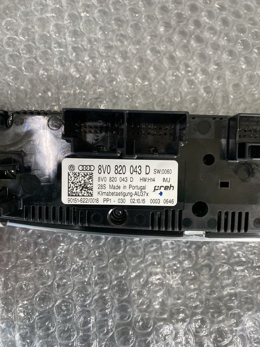 Panou clima panou butoane avarie esp audi a3 s3 8v