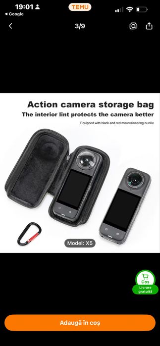 Insta 360 x5  accesori