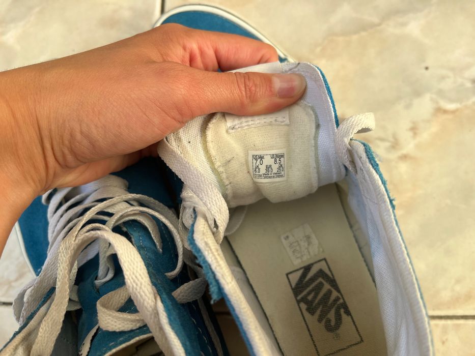 Сини Кецове Vans