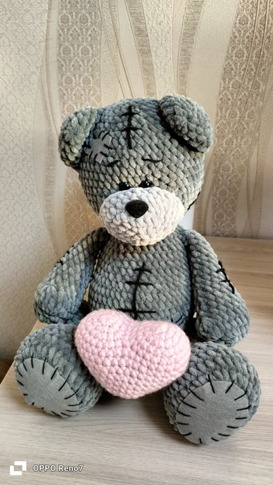 Вязаные игрушки .