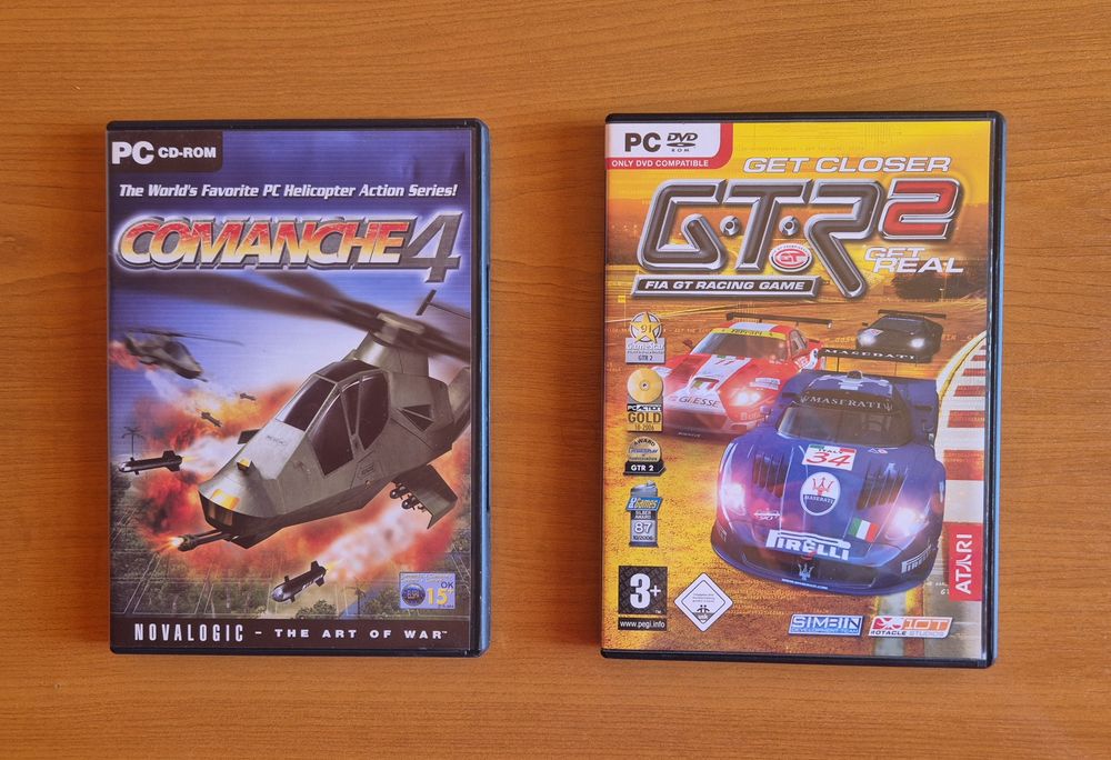 Jocuri Retro Colectie PC Comanche, Delta Force, GTR, Red Alert