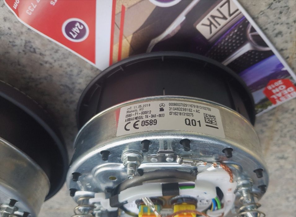 Mercedes Benz airbag volan pasager plansa bord w222 w292 w205 w213 amg