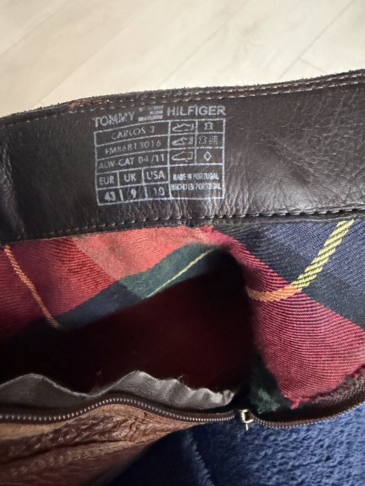 TOMMY HILFIGER piele mar 43 28,5 cm