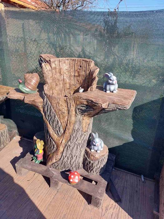 Мивка от щампован бетон