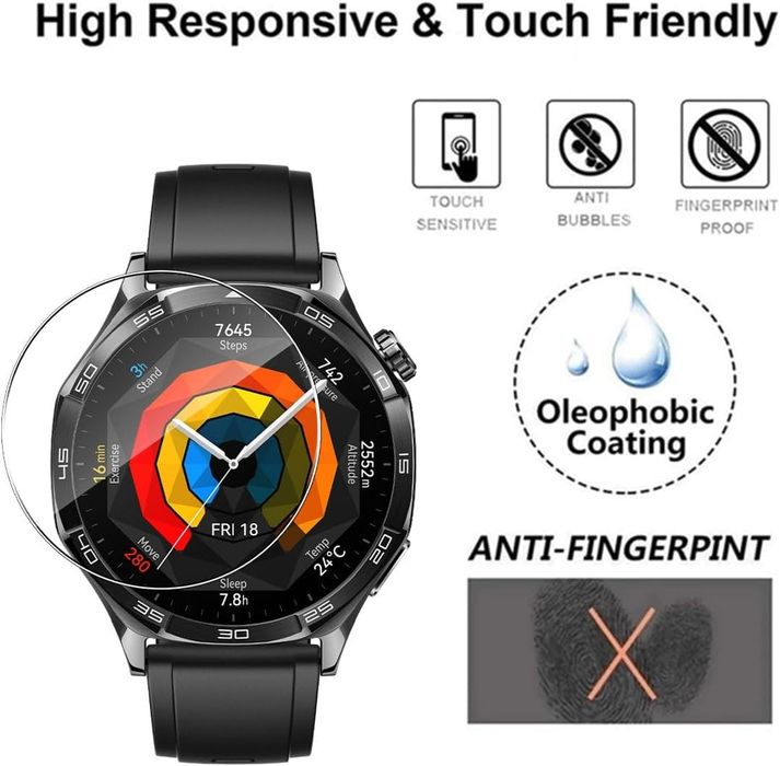 Стъклен Протектор за Дисплей за Huawei Watch GT5 / GT6 46mm