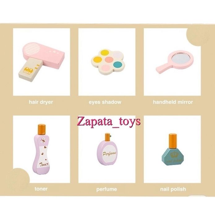 Детское деревянное трюмо