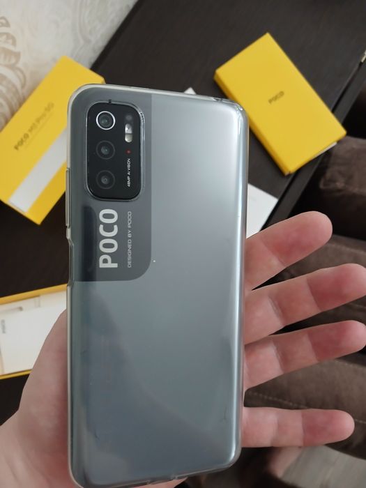 Poko m3 5g состояние норма, состояние коробкой, память 6/128