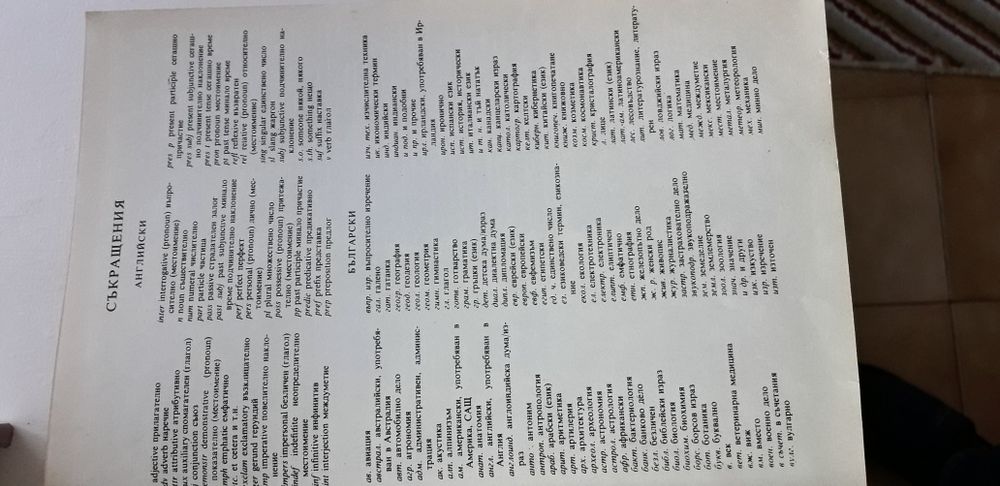 Английско-български речник