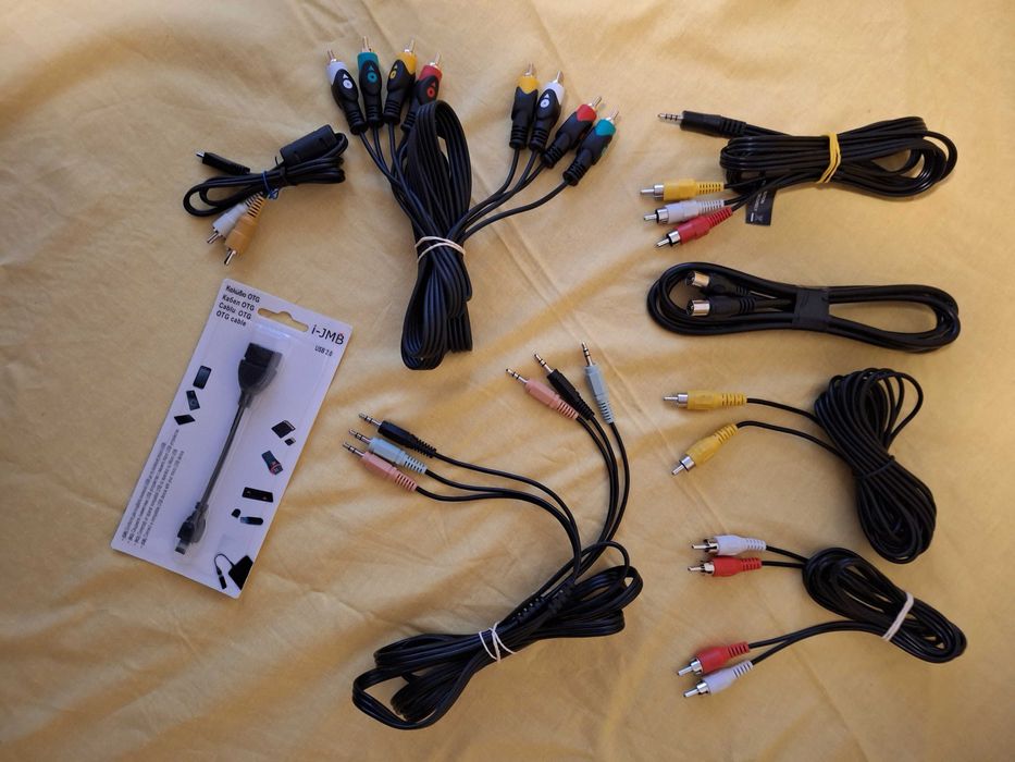 Cabluri audio - video RCA, diferite modele