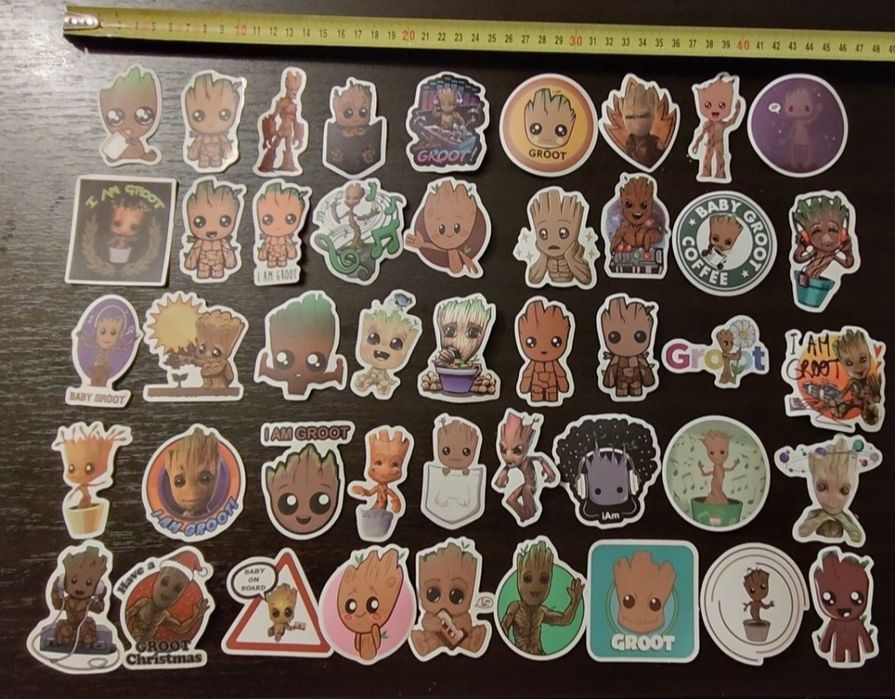 Stickere / abtibilduri Groot, Sparta, Marvel