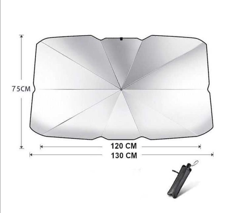 Сенник за предно стъкло - чадър