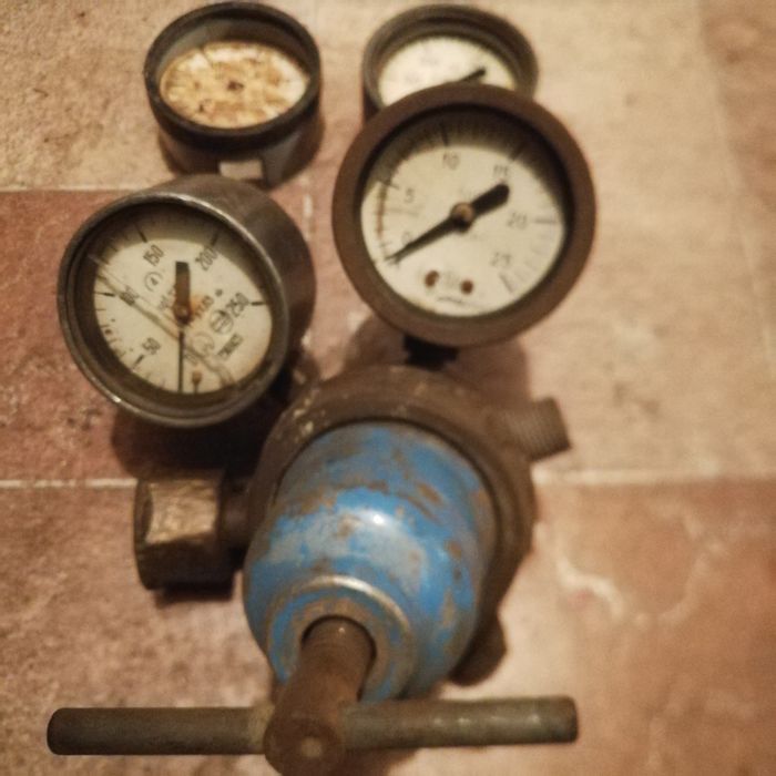 Редуктор кислородный, манометр