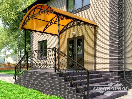 Навес козырек лавка