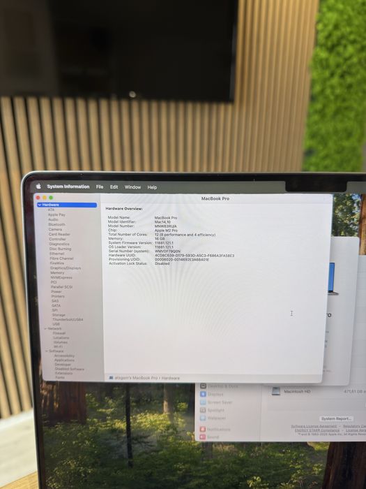 **ATS GSM**Macbook Pro M2 Pro 2023 16-inch 512Gb/Baterie96%/Fact+Gar