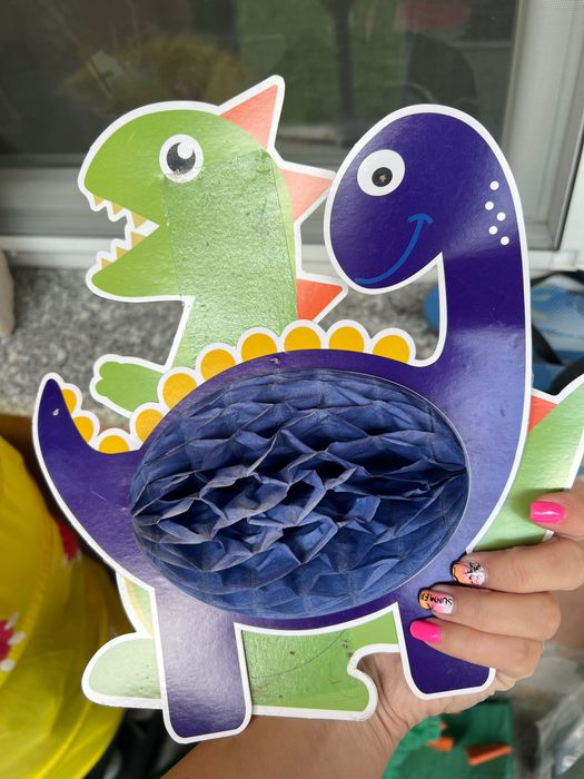 Декорация динозавър за рожден ден