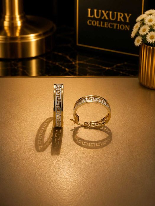 Cercei aur 14K 3.85g ( Galata B7967.9 ) - Garantie 2 ani!